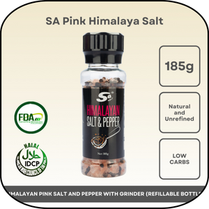 SA Himalayan Pink Salt and Pepper