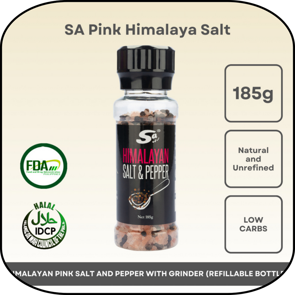 SA Himalayan Pink Salt and Pepper