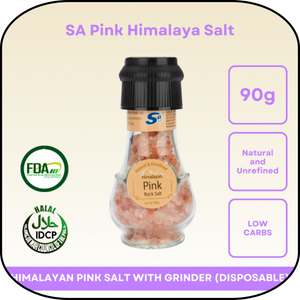 SA Himalayan Pink Salt with Grinder(Disposable)