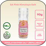 SA Himalayan Pink Salt with Grinder