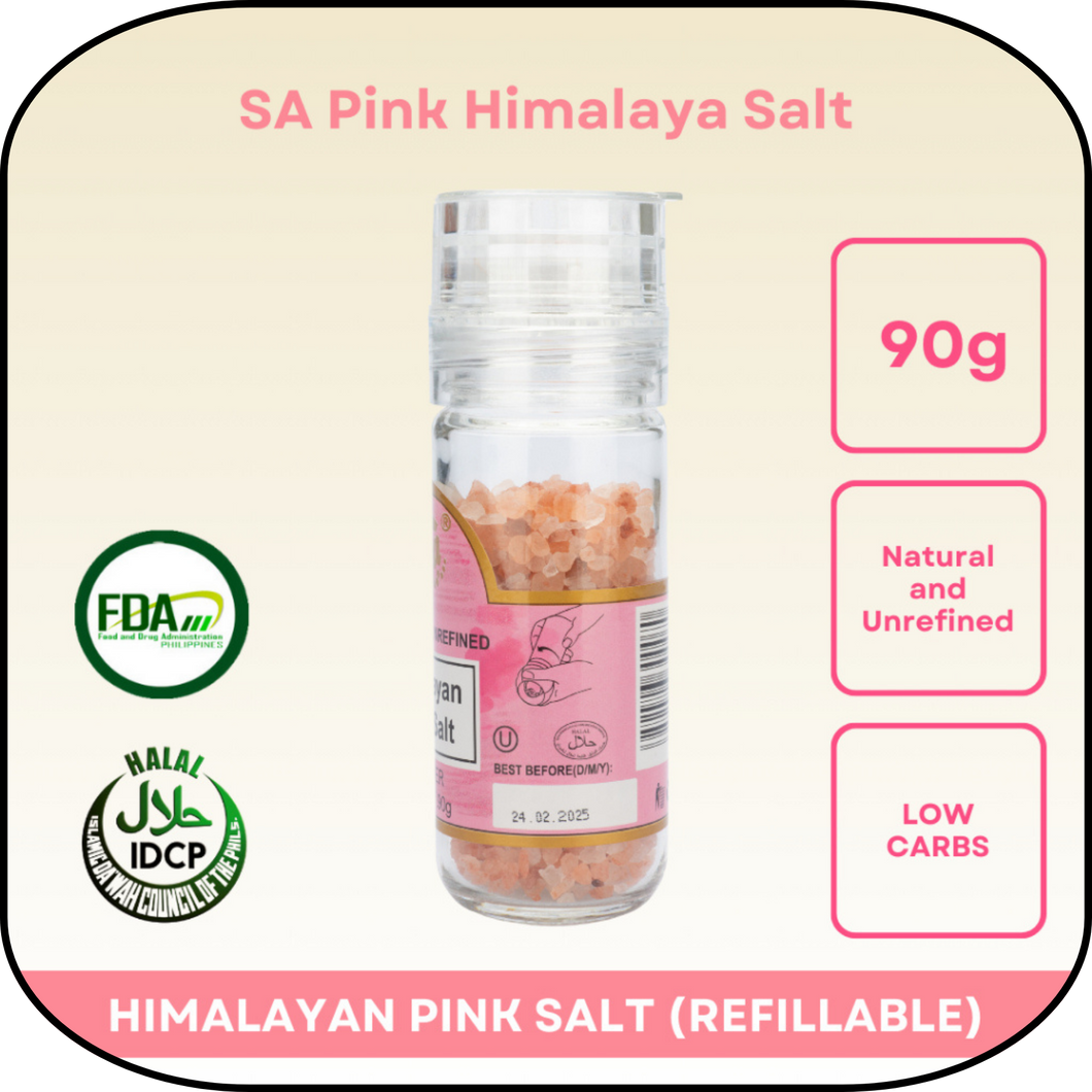 SA Himalayan Pink Salt with Grinder