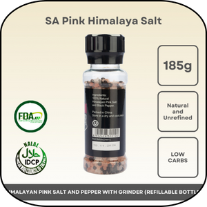 SA Himalayan Pink Salt and Pepper