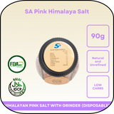 SA Himalayan Pink Salt with Grinder(Disposable)