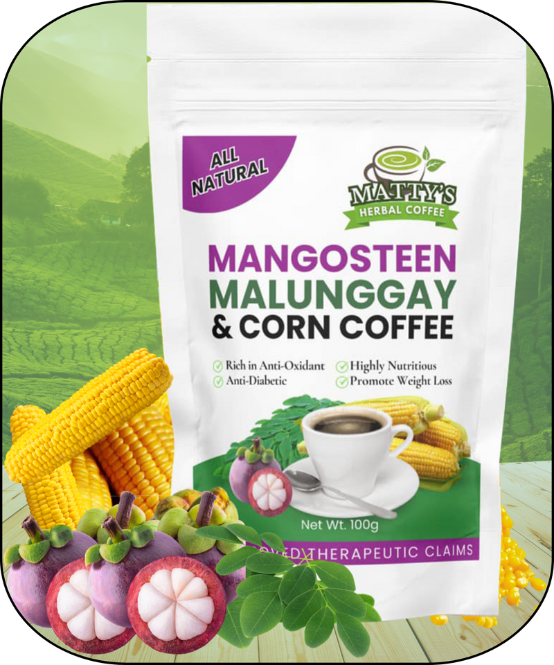 Mangosteen Malunggay & Corn Coffee